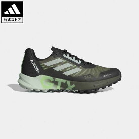 【公式】アディダス adidas 返品可 アウトドア テレックス アグラヴィック フロー GORE-TEX トレイルランニング 2.0 / Terrex Agravic Flow GORE-TEX Trail Running 2.0 アディダス テレックス メンズ シューズ・靴 スポーツシューズ 緑 グリーン IG8020