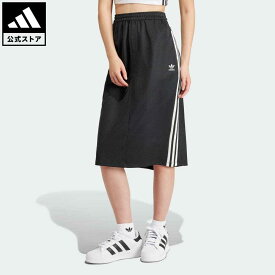 【公式】アディダス adidas 返品可 スリーストライプス スカート オリジナルス レディース ウェア・服 ボトムス スカート 黒 ブラック IR6101 p0524