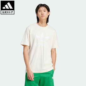 【公式】アディダス adidas 返品可 アディカラー トレフォイル 半袖Tシャツ オリジナルス メンズ ウェア・服 トップス Tシャツ 白 ホワイト IU2367 半袖 p0524