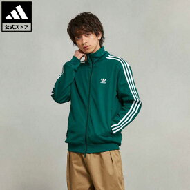 【公式】アディダス adidas 返品可 アディカラー クラシックス ベッケンバウアー トラックトップ（ジャージ） オリジナルス メンズ ウェア・服 トップス ジャージ 緑 グリーン IY8075 母の日 上着 p0420