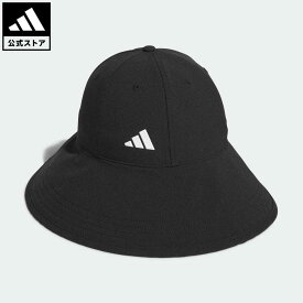 【公式】アディダス adidas 返品可 ゴルフ ワイドブリム キャップ レディース アクセサリー 帽子 ハット 黒 ブラック IK9758