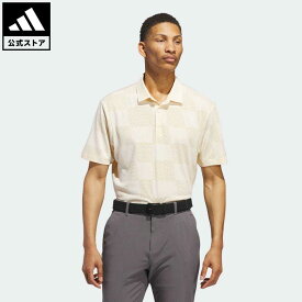 【公式】アディダス adidas 返品可 ゴルフ ビッグBOXメッシュポロ メンズ ウェア・服 トップス ポロシャツ ベージュ IU4409 fd24 父の日