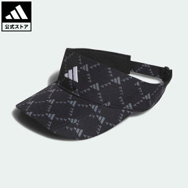 【公式】アディダス adidas 返品可 ゴルフ モノグラム バイザー レディース アクセサリー 帽子 サンバイザー 黒 ブラック IV7180 サンバイザー