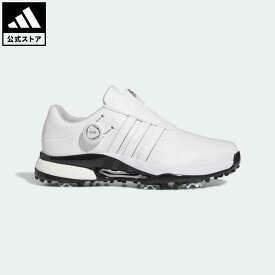 【公式】アディダス adidas 返品可 ゴルフ ツアー360 24 ボア メンズ シューズ・靴 スポーツシューズ 白 ホワイト IF0252 iwagu fd24 父の日