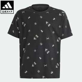 【公式】アディダス adidas 返品可 adidas × Star Wars Z.N.E. 半袖Tシャツ スポーツウェア キッズ／子供用 ウェア・服 トップス Tシャツ 黒 ブラック IN7287 半袖 notp