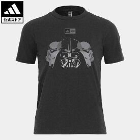 【公式】アディダス adidas 返品可 adidas × Star Wars グラフィック半袖Tシャツ スポーツウェア キッズ／子供用 ウェア・服 トップス Tシャツ 黒 ブラック IR7729 半袖 notp