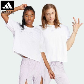 【公式】アディダス adidas 返品可 エクスプレス オールジェンダー 抗菌Tシャツ スポーツウェア レディース ウェア・服 トップス Tシャツ 白 ホワイト IS0885 半袖