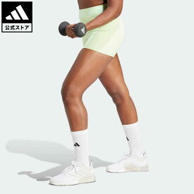 【公式】アディダス adidas 返品可 ジム・トレーニング テックフィット ショートレギンス レディース ウェア・服 ボトムス タイツ・レギンス 緑 グリーン IU1854 フィットネスウェア スポーツウェア レギンス streng strength