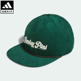 【公式】アディダス adidas 返品可 ゴルフ CORD LTHR メンズ アクセサリー 帽子 キャップ 緑 グリーン IQ2897