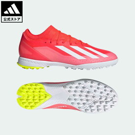 【公式】アディダス adidas 返品可 サッカー エックス クレイジーファスト LEAGUE TF / ターフ用（トレーニングシューズ） / X Crazyfast League TF メンズ レディース シューズ・靴 スポーツシューズ 赤 レッド IF0699 スパイクレス notp