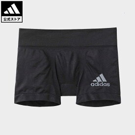 【公式】アディダス adidas 返品可 シームレスボクサーブリーフ/ SEAMLESS BOXER BRIEF メンズ ウェア・服 アンダーウェア ブリーフ 黒 ブラック IU8402