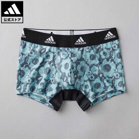 【公式】アディダス adidas 返品可 ボクサーブリーフ/ BOXER BRIEF メンズ ウェア・服 アンダーウェア ブリーフ 青 ブルー IU8414