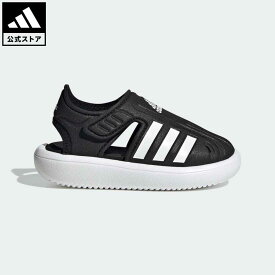 【公式】アディダス adidas 返品可 クローズドトゥ サマー ウォーターサンダル / Closed-Toe Summer Water Sandals スポーツウェア キッズ／子供用 シューズ・靴 サンダル スポーツサンダル 黒 ブラック GW0391 p0524