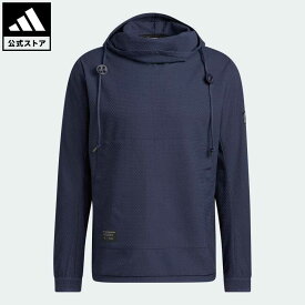 【公式】アディダス adidas 返品可 ゴルフ ADICROSS 長袖アノラックジャケット メンズ ウェア・服 トップス スウェット（トレーナー） 青 ブルー HN0637