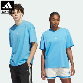 【公式】アディダス adidas 返品可 バスケットボール クラシック 半袖Tシャツ（ジェンダーニュートラル） オリジナルス メンズ レディース ウェア・服 トップス Tシャツ 青 ブルー IR6382 半袖