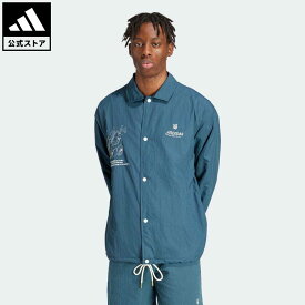 【公式】アディダス adidas 返品可 レジャー コーチジャケット オリジナルス メンズ ウェア・服 アウター ジャケット 青 ブルー IS2949 notp