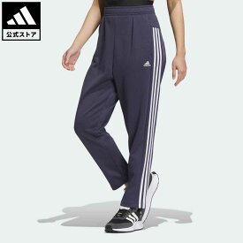 【公式】アディダス adidas 返品可 シーズナル スポーツウェア 24-7 レギュラーフィット ニットフリースパンツ スポーツウェア レディース ウェア・服 ボトムス パンツ 青 ブルー IT6094