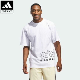【公式】アディダス adidas 返品可 バスケットボール アディダス バスケットボール セレクト 半袖Tシャツ メンズ ウェア・服 トップス Tシャツ 白 ホワイト IS0525 半袖 notp