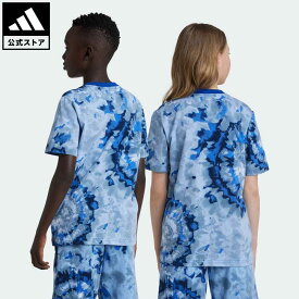【公式】アディダス adidas 返品可 アディダス オリジナルス タイダイ 総柄プリント 半袖Tシャツ オリジナルス メンズ レディース ウェア・服 トップス Tシャツ 青 ブルー JD0212 半袖 p0524