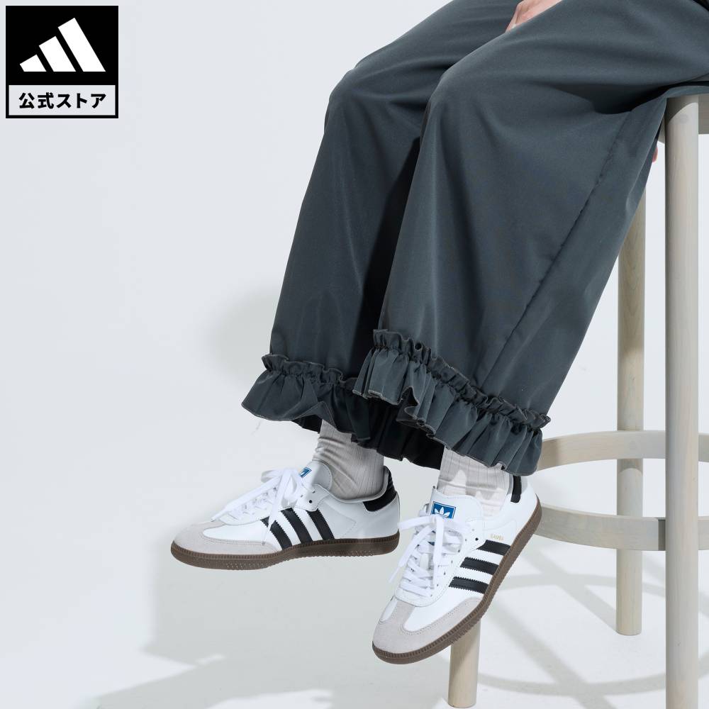 【公式】アディダス adidas 返品可 ソーシャルギフト対象 ラッピング不可 ライフスタイル サンバ OG / Samba OG オリジナルス ユニセックス シューズ・靴 スニーカー 白 ホワイト B75806 ローカット - メイン画像 2