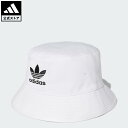 【50%OFFクーポン対象 07/04 20:00～07/11 01:59】【公式】アディダス adidas 返品可 ライフスタイル オリジナルス ハット [BUCKET HAT CORE] オリジナルス ユニセックス アクセサリー 帽子 白 ホワイト FQ4641 nm_otd rabty fd24【PT】