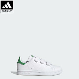 【公式】アディダス adidas 返品可 ラッピング不可 ライフスタイル スタンスミス / Stan Smith オリジナルス キッズ／子供用 シューズ・靴 スニーカー 白 ホワイト FX7534 whitesneaker ローカット ベルクロ 親子コーデ