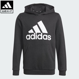 【公式】アディダス adidas 返品可 ライフスタイル adidas エッセンシャルズ パーカー / adidas Essentials Hoodie スポーツウェア キッズ／子供用 ウェア・服 パーカー（フーディー） 黒 ブラック GN4027 トレーナー