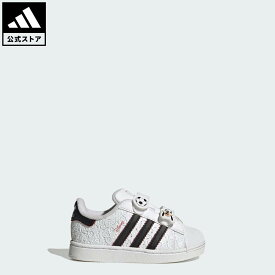 【公式】アディダス adidas 返品可 ライフスタイル アディダス ディズニー SSTII キッズ / Adidas Disney SSTII CF I オリジナルス キッズ／子供用 シューズ・靴 スニーカー 白 ホワイト IH1744