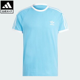 【50％OFFクーポン対象 03/04 20:00～03/11 01:59】 【公式】アディダス adidas 返品可 ライフスタイル アディカラー クラシック スリーストライプ Tシャツ オリジナルス メンズ ウェア・服 Tシャツ 青 ブルー IM9392 【PT】