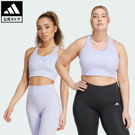 【50％OFFクーポン対象 04/04 20:00～04/10 23:59】 【公式】アディダス adidas 返品可 ジム・トレーニング ラン ポケット ミディアムサポートブラ パフォーマンス レディース ウェア・服 スポーツブラ 紫 パープル JI5991 【PT】