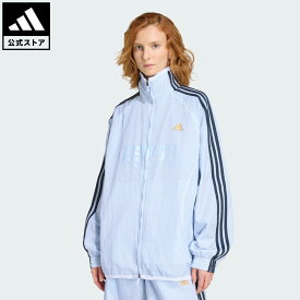 【ポイント20倍 08/15 00:00～08/20 23:59】 【公式】アディダス adidas 返品可 ライフスタイル チームガイスト 2.0 トラックトップ オリジナルス レディース ウェア・服 ジャージ 青 ブルー KC6395 【PTU】