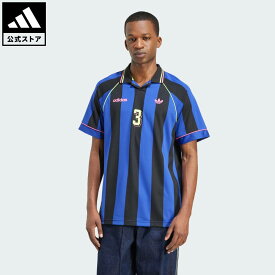 【50％OFFクーポン対象 07/15 0:00～07/26 1:59】 【公式】アディダス adidas 返品可 ライフスタイル ジャカード・ストライプ・ジャージー オリジナルス メンズ ウェア・服 ユニフォーム 青 ブルー KD2307