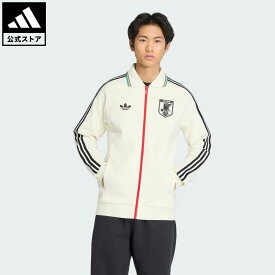 【公式】アディダス adidas 返品可 サッカー サッカー日本代表 2026 アウェイ アンセムジャケット オリジナルス メンズ ウェア・服 ジャージ 白 ホワイト KA1514