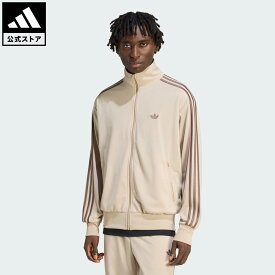 【公式】アディダス adidas 返品可 ライフスタイル Firebirdトラックジャケット オリジナルス メンズ ウェア・服 ジャージ ベージュ KS2215