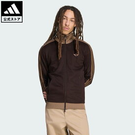 【ポイント20倍 08/04 20:00～08/11 01:59】 【公式】アディダス adidas 返品可 ソーシャルギフト対象 ライフスタイル クラシック トラックトップ オリジナルス ユニセックス ウェア・服 ジャージ ブラウン KT5042 【PTU】
