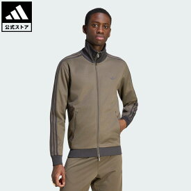 【ポイント20倍 08/15 00:00～08/20 23:59】 【公式】アディダス adidas 返品可 ソーシャルギフト対象 ライフスタイル クラシック トラックトップ（ジャージ） オリジナルス ユニセックス ウェア・服 ジャージ ブラウン KT5043 【PTU】