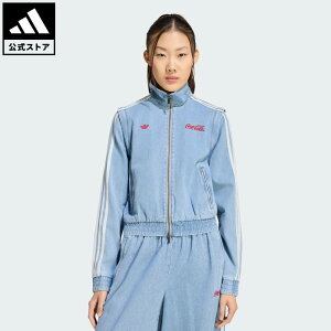 �y�����z�A�f�B�_�X adidas �ԕi�� �\�[�V�����M�t�g�Ώ� ���C�t�X�^�C�� FIREBIRD REG DENIM TRACK TOP COCA COLA �I���W�i���X ���f�B�[�X �E�F�A�E�� �W���[�W KY7548