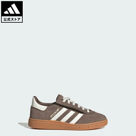 【公式】アディダス adidas 返品可 ライフスタイル HANDBALL SPEZIAL CF EL C オリジナルス キッズ／子供用 シューズ・靴 スニーカー ブラウン LA4008