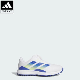【ポイント10倍 09/15 00:00～09/25 23:59】 【公式】アディダス adidas 返品可 ソーシャルギフト対象 ゴルフ ジュニア コードカオス ボア スパイクレス ゴルフ / JUNIOR CODECHAOS BOA SPIKELESS GOLF パフォーマンス キッズ／子供用 シューズ・靴 スニーカー 白 ホワイト…