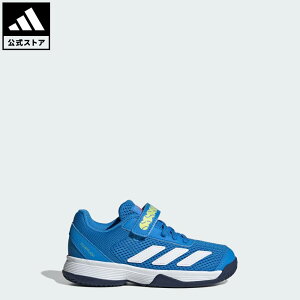 �y�����z�A�f�B�_�X adidas �ԕi�� �\�[�V�����M�t�g�Ώ� �e�j�X �R�[�g�t���b�V�� �t�b�N�A���h���[�v �e�j�X�V���[�Y �L�b�Y / Courtflash Hook-and-Loop Tennis Shoes Kids �p�t�H�[�}���X �L�b�Y�^�q��