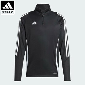【公式】アディダス adidas 返品可 サッカー ティロ 24 トレーニングトップ パフォーマンス メンズ ウェア・服 ジャージ 黒 ブラック IJ9963