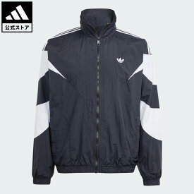 【70％OFFクーポン対象 03/04 20:00～03/11 01:59】 【公式】アディダス adidas 返品可 ライフスタイル アディダス Rekive ウーブントラックジャケット オリジナルス メンズ ウェア・服 ジャージ 黒 ブラック IL2465 【PT】