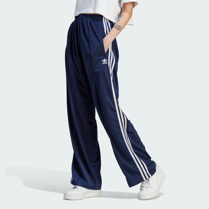 adidas Originals>スリーストライプス ルーズ フレンチテリー ワイド 