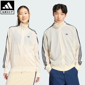 【ポイント20倍 07/15 00:00～07/26 01:59】 【公式】アディダス adidas 返品可 ライフスタイル ファイヤーバード メッシュ TT トラックトップ オリジナルス ユニセックス ウェア・服 ジャージ 白 ホワイト KW7374 【PTU】