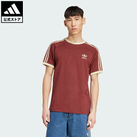 【50％OFFクーポン対象 07/04 20:00～07/11 01:59】 【公式】アディダス adidas 返品可 ライフスタイル アディカラー クラシック スリーストライプ Tシャツ オリジナルス メンズ ウェア・服 Tシャツ ブラウン KC4713 【PTU】