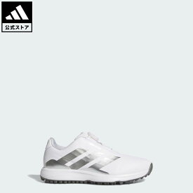 【ポイント10倍 09/15 00:00～09/25 23:59】 【公式】アディダス adidas 返品可 ゴルフ ジュニア コードカオス ボア スパイクレス ゴルフ / JUNIOR CODECHAOS BOA SPIKELESS GOLF パフォーマンス キッズ／子供用 シューズ・靴 スニーカー 白 ホワイト KI5747 【PTU】