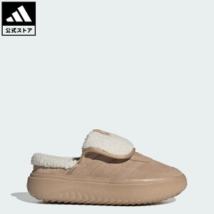 �y�����z�A�f�B�_�X adidas �ԕi�� �\�[�V�����M�t�g�Ώ� ���C�t�X�^�C�� GRAND COURT MULE �X�|�[�c�E�F�A ���f�B�[�X �V���[�Y�E�C �X�j�[�J�[ �u���E�� JS4998