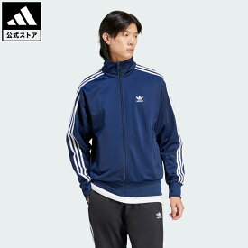 【公式】アディダス adidas 返品可 ライフスタイル アディカラー クラシックス ファイヤーバード トラックトップ（ジャージ） オリジナルス メンズ ウェア・服 ジャージ 青 ブルー IR9893 上着