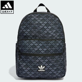 【ポイント15倍 07/15 00:00～23:59】【公式】アディダス adidas 返品可 ライフスタイル モノグラム バックパック オリジナルス ユニセックス アクセサリー バッグ・カバン 黒 ブラック IU0009 リュック fd24【PT】