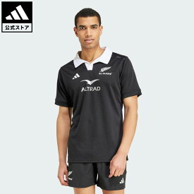 【50％OFFクーポン対象 04/14 20:00～04/20 23:59】 【公式】アディダス adidas 返品可 ラッピング不可 ラグビー オールブラックス ラグビー AEROREADY 半袖ジャージー パフォーマンス メンズ ウェア・服 ユニフォーム 黒 ブラック IX3112